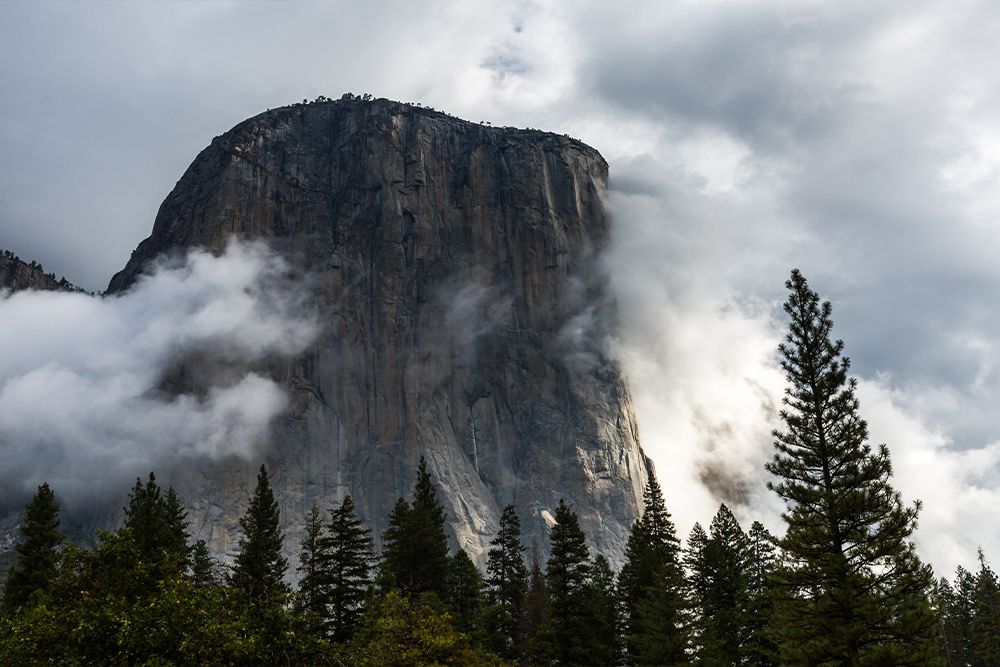 El Capitan in Yosemite National Park, California